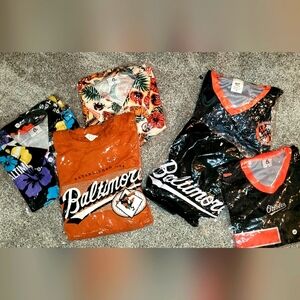 MLB 6 ORIOLES SHIRTS